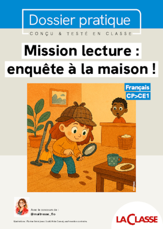 Mission lecture : enquête à la maison !