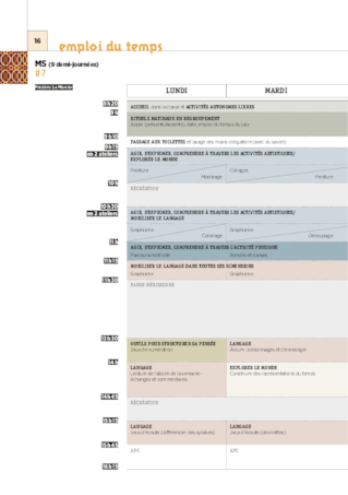 MS - 5 emplois du temps - 2017