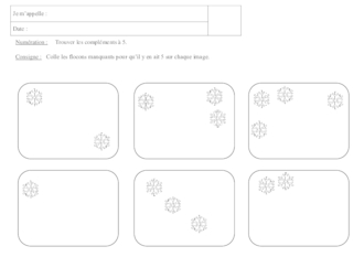 Numération à 5 - HIVER