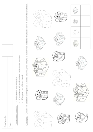 Numération à 5 - Noël