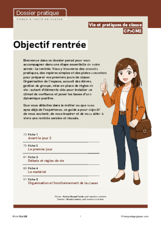 Objectif rentrée