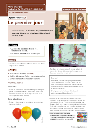 Objectif rentrée