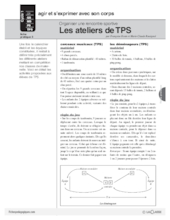 Organiser une rencontre sportive (3) / Ateliers de TPS