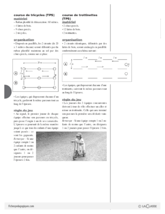 Organiser une rencontre sportive (3) / Ateliers de TPS