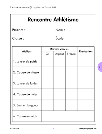 Organiser une rencontre sportive