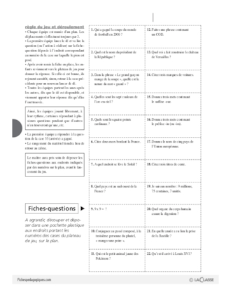 Orientation (3) / Jeu de l'oie