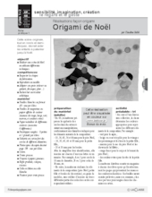 Origami (1) / Origami de Noël