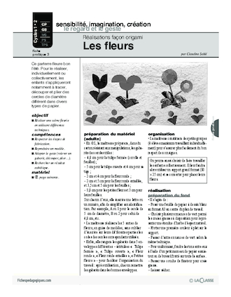 Origami (3) / Les fleurs