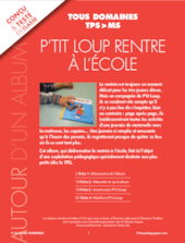 P'tit Loup rentre à l'école