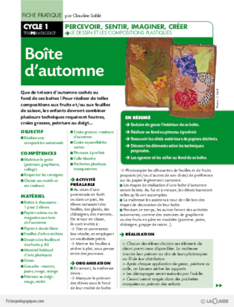 Pack thématique - Bricolages d'automne