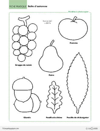 Pack thématique - Bricolages d'automne