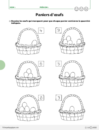 Panier de Pâques à fabriquer