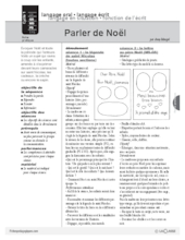 Parler de Noël