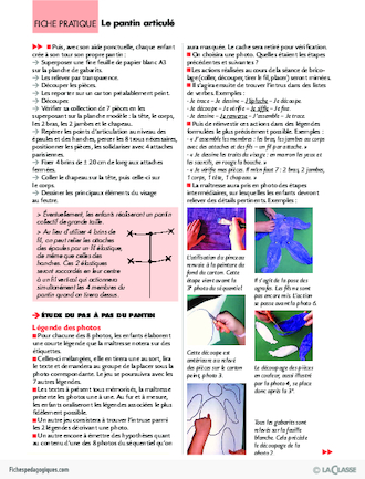 Pas à pas (6) / Le pantin articulé