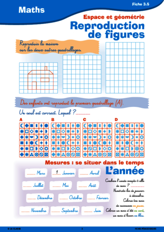 Passerelle CP CE1 géométrie