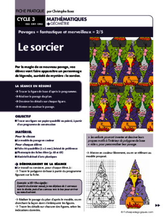 Pavages « fantastique et merveilleux » (2) / Le sorcier