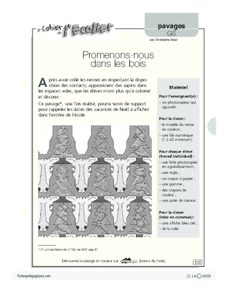 Pavages GS / Promenons-nous dans les bois