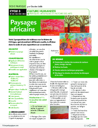 Paysages africains