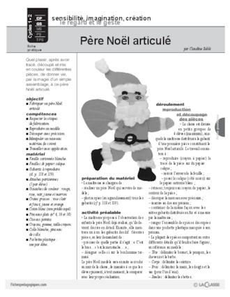 Père Noël articulé