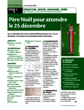 Père Noël pour attendre le 25 décembre