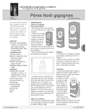 Pères Noël gigognes