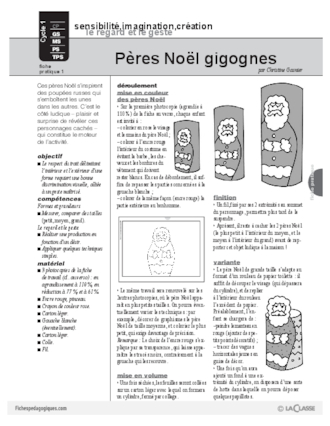 Pères Noël gigognes