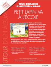 Petit Lapin va à l'école