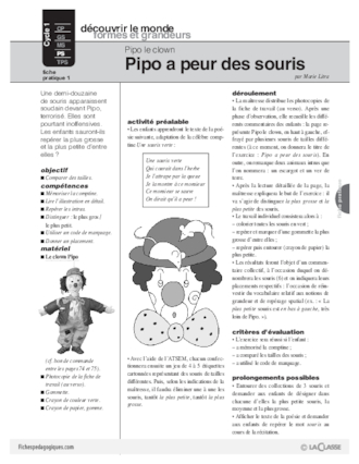 Pipo le clown (1) / Pipo a peur des souris