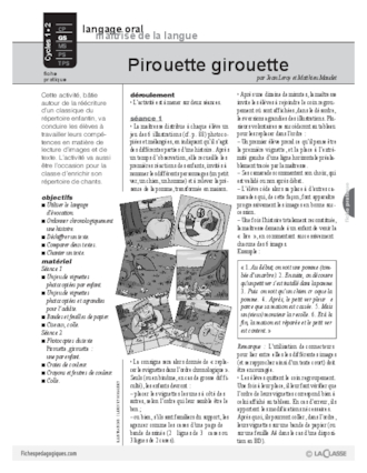 Pirouette, girouette (langage)