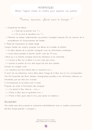 Plante au bon rang !