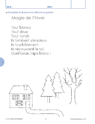 Poésie d'hiver