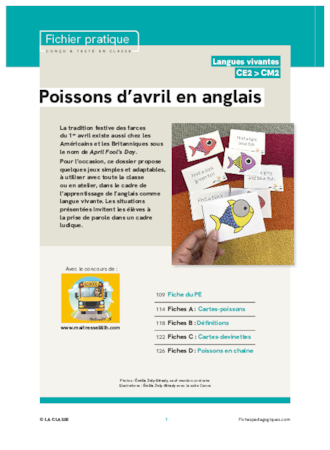 Poisson d'avril en anglais