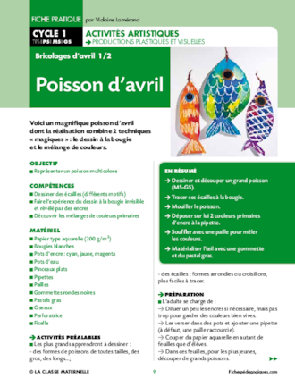 Poisson d'avril