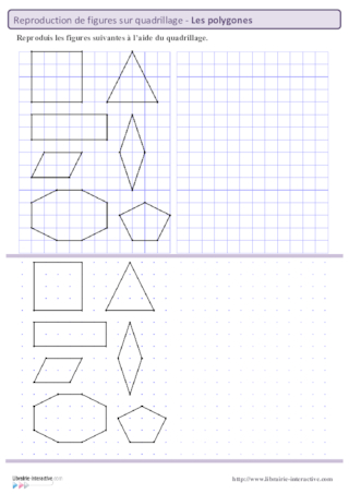 Polygones sur quadrillage