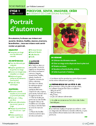 Portrait d'automne