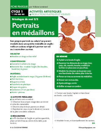 Portraits en médaillons