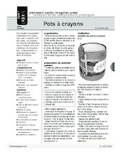 Pots à crayon