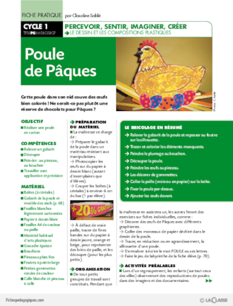 Poule de Pâques