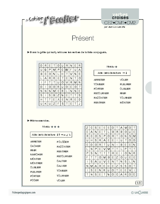 Présent  (2) / Verbes croisés