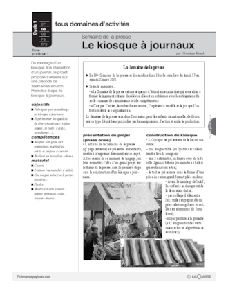 Presse (1) / Le kiosque à journaux