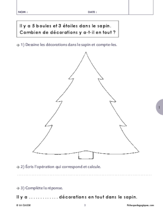 Problèmes mathématiques : additions et soustraction