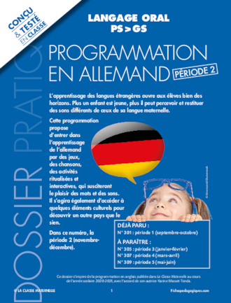Programmation en allemand - Période 2