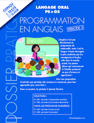 Programmation en anglais - Période 3