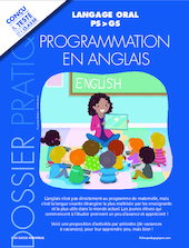 Programmation en anglais (PS-MS-GS)