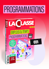 Programmations CE1 2022