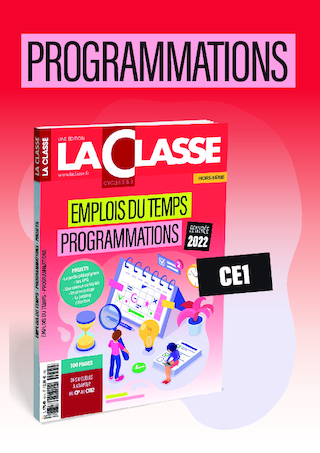 Programmations CE1 2022