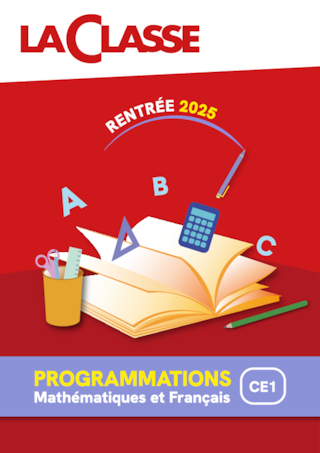 Programmations CE1 2025-2026 - Mathémathiques & Français