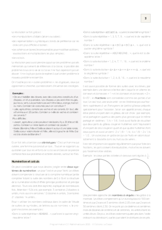 Programmations CE1 2025-2026 - Mathémathiques & Français