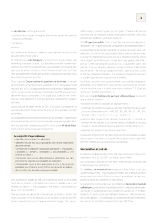 Programmations CM1 2025-2026 - Mathémathiques & Français