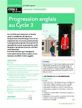 Progression anglais au cycle 3